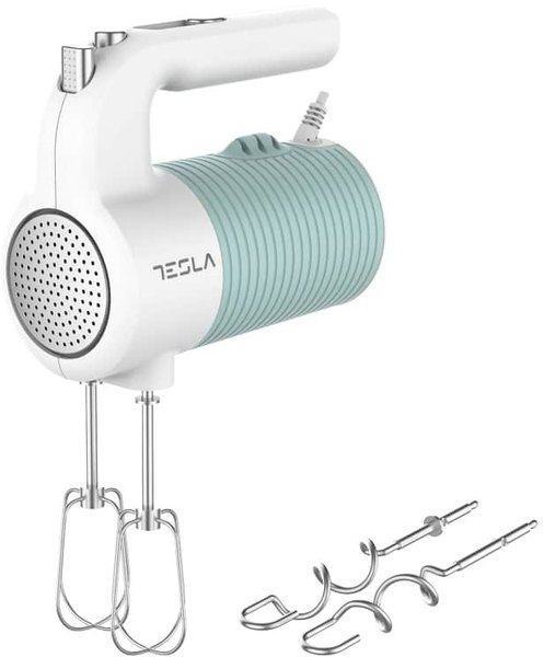 TESLA MX510BWS kézi mixer 350 W teljesítménnyel, 5 fokozattal és turbó funkcióval