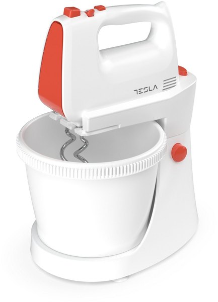 TESLA MX501WRB tálas kézi mixer, 500 W, 5 fokozat és turbó funkció