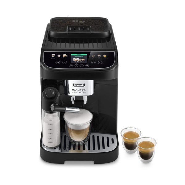 DE-LONGHI Magnifica Evo Next ECAM310.60.B automata kávéfőző LatteCrema tejrendszerrel, fekete