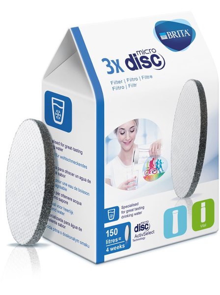 BRITA Microdisc vízszűrő lemezek, 3 darabos készlet