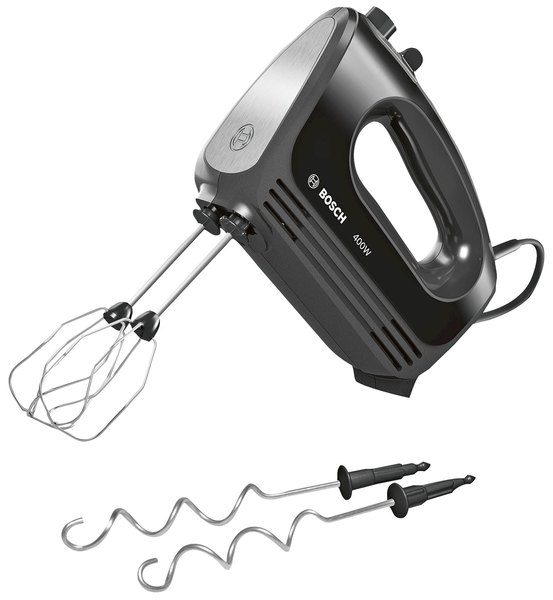 BOSCH MFQ2420B fekete kézi mixer 400 W teljesítménnyel