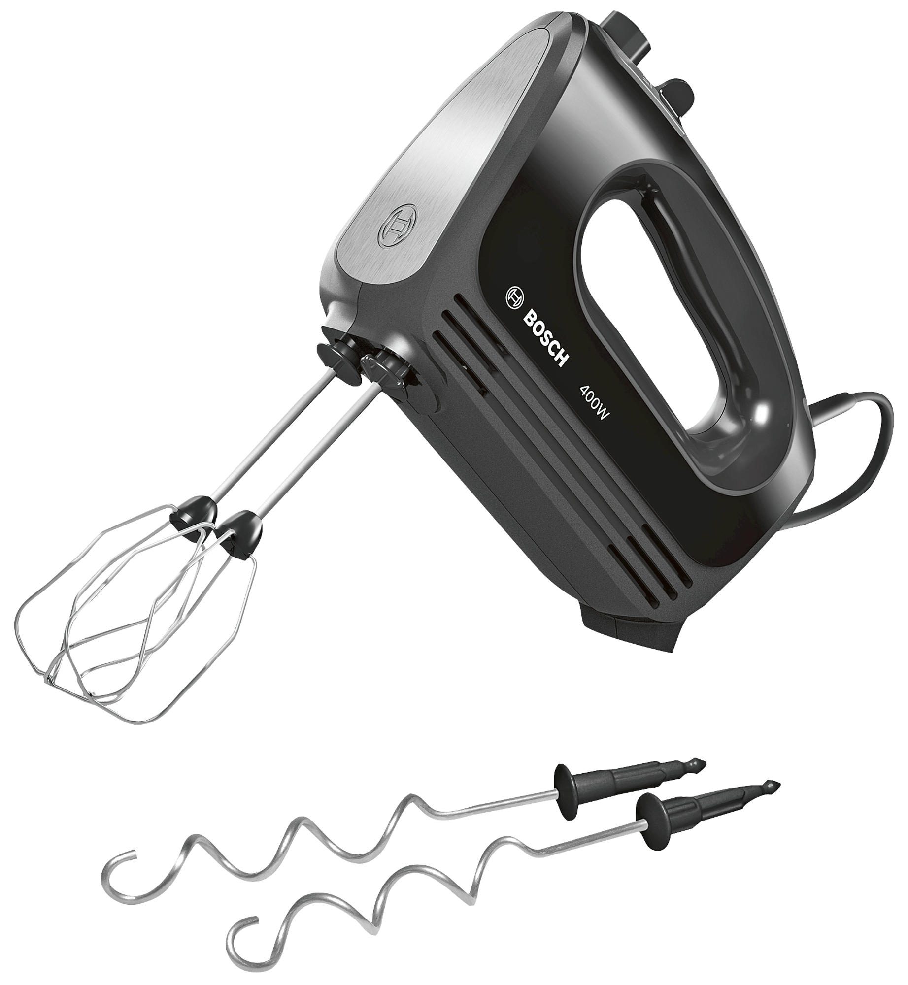 BOSCH MFQ2420B fekete kézi mixer 400 W teljesítménnyel
