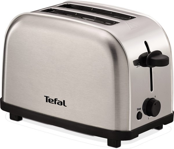 TEFAL TT330D30 Ultra Mini kenyérpirító inox kivitelben, 700 W