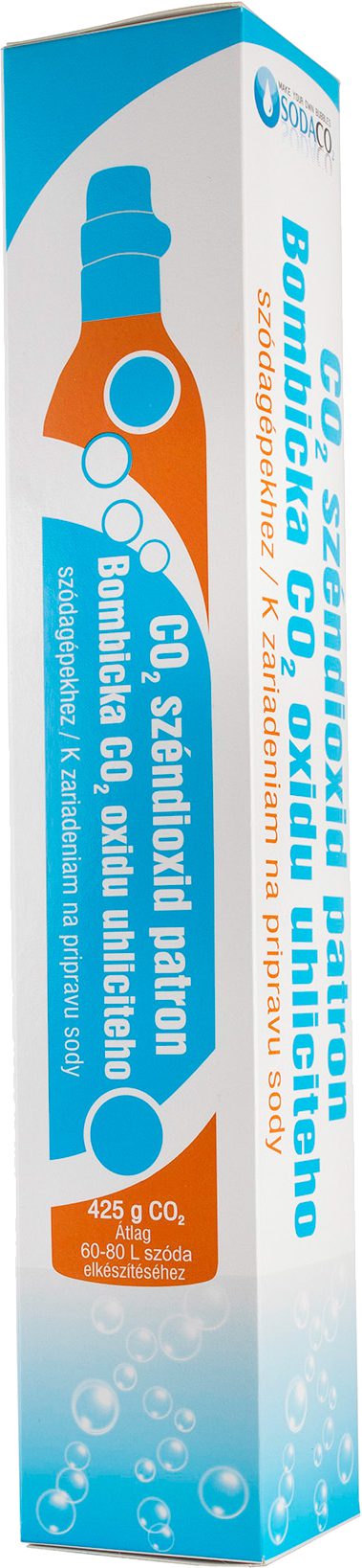 SODACO 809187 CO2 tartalék szódagéppatron, 60–80 liter