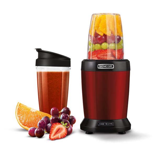 SENCOR SNB 4301RD Nutri turmixgép Tritan palackokkal