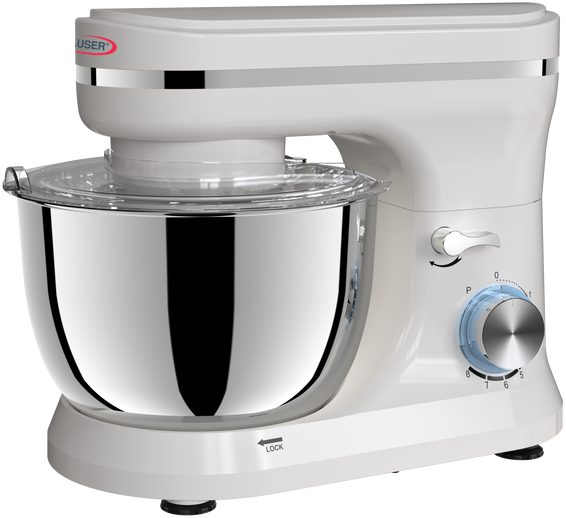 HAUSER DM-1300 konyhai robotgép 1300 W-os motorral és 4,5 literes fémtállal