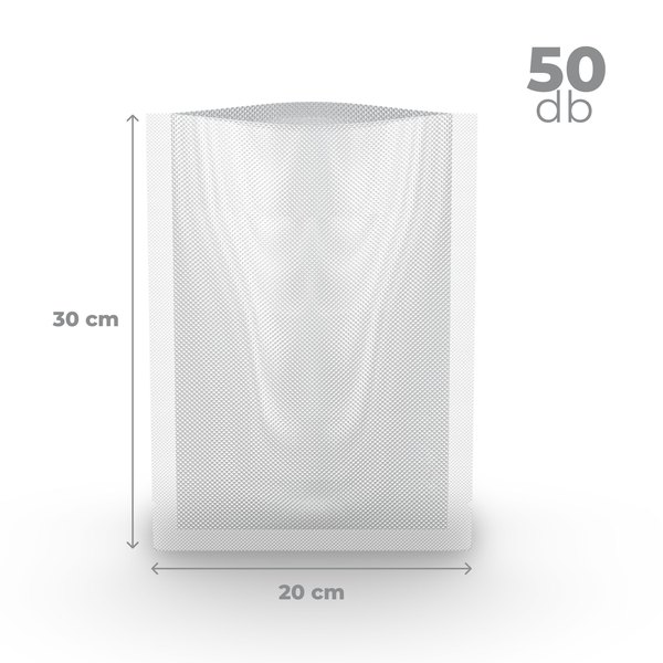 AENO AVSB20x30 vákuumfólia tasak, 20 × 30 cm, 50 db