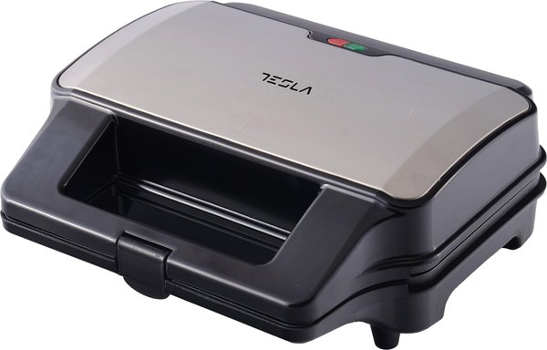 TESLA MG201BX grillsütő cserélhető szendvics-, gofri- és grilllapokkal, 900 W