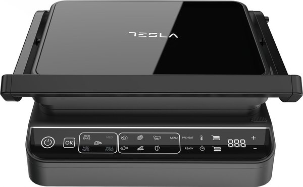 TESLA GR500BG grillsütő 2000 W teljesítménnyel