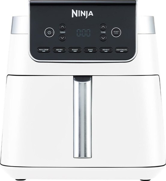 NINJA AF180EUWH fehér forrólevegős sütő 6,2 literes kosárral