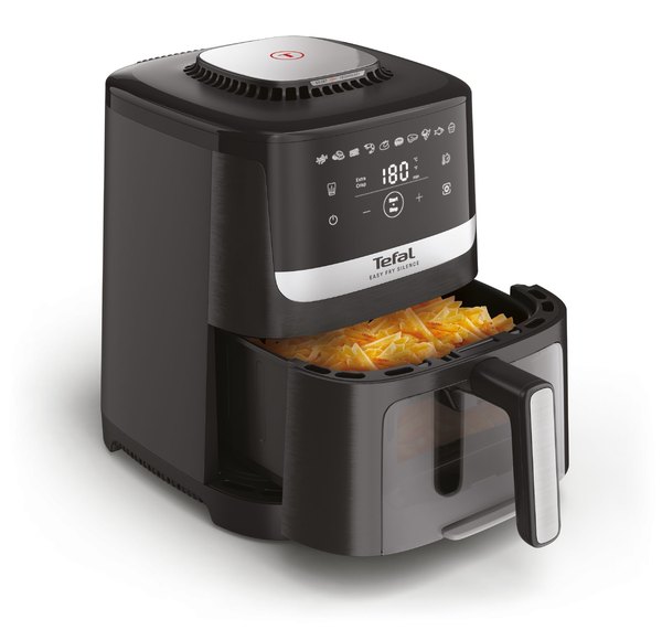 TEFAL EY5568E0 Easy Fry Silence XL forrólevegős sütő 4,2 literes kosárral
