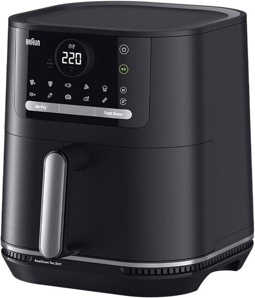 BRAUN HF5050IBK 6 literes forrólevegős sütő két fűtőelemmel