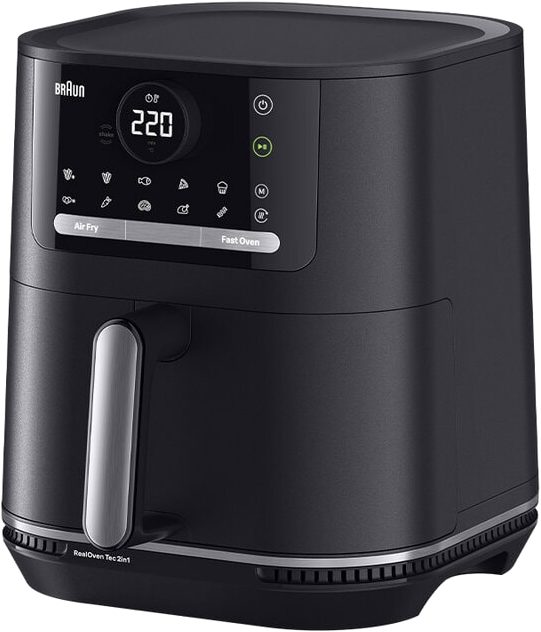 BRAUN HF5050IBK 6 literes forrólevegős sütő két fűtőelemmel