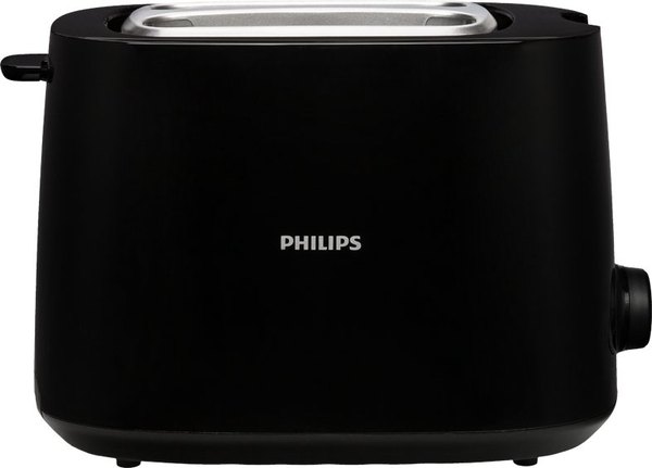 PHILIPS HD2582/90 fekete kenyérpirító 8 pirítási fokozattal
