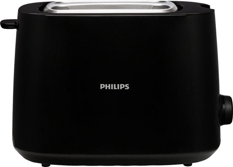 PHILIPS HD2582/90 fekete kenyérpirító 8 pirítási fokozattal