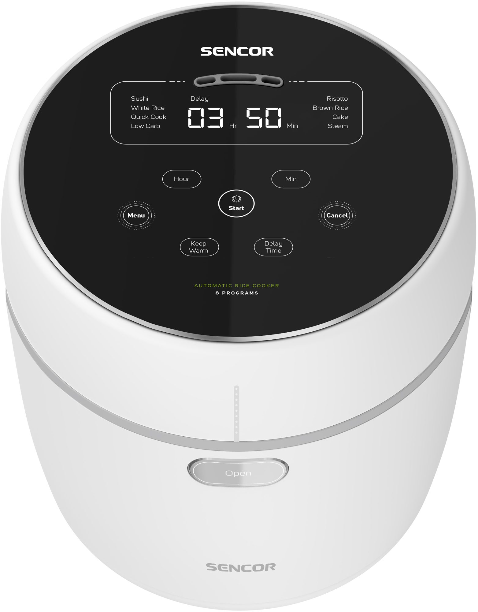 SENCOR SRM 0670WH Low Carb rizsfőző 8 programmal, 0,6 literes