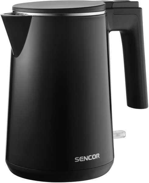 SENCOR SWK 0156BK duplafalú vízforraló 1 l, 1500 W