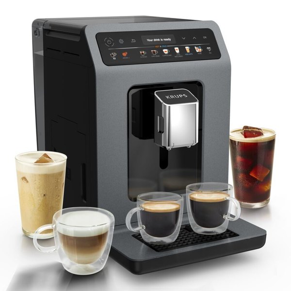 KRUPS EA898GF0 Evidence Hot&Cold automata kávéfőző 18 italprogrammal