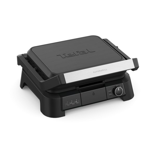 TEFAL GC5108E0 Supergrill XL fekete 3 az 1-ben grillsütő