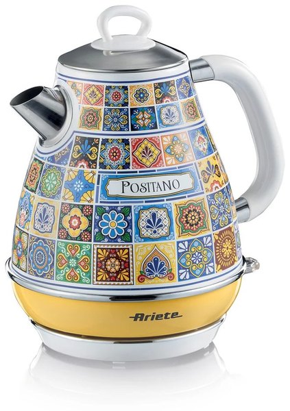 ARIETE 2869.Positano fém vízforraló 1,7 literes kapacitással