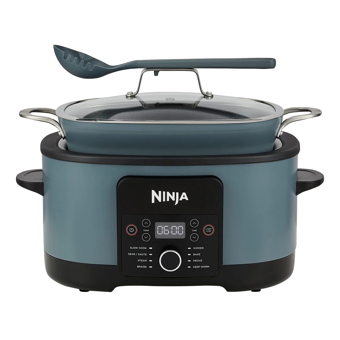 NINJA MC1001EU Foodi 8 az 1-ben PossibleCooker multicooker, 8 literes, szürke-kék