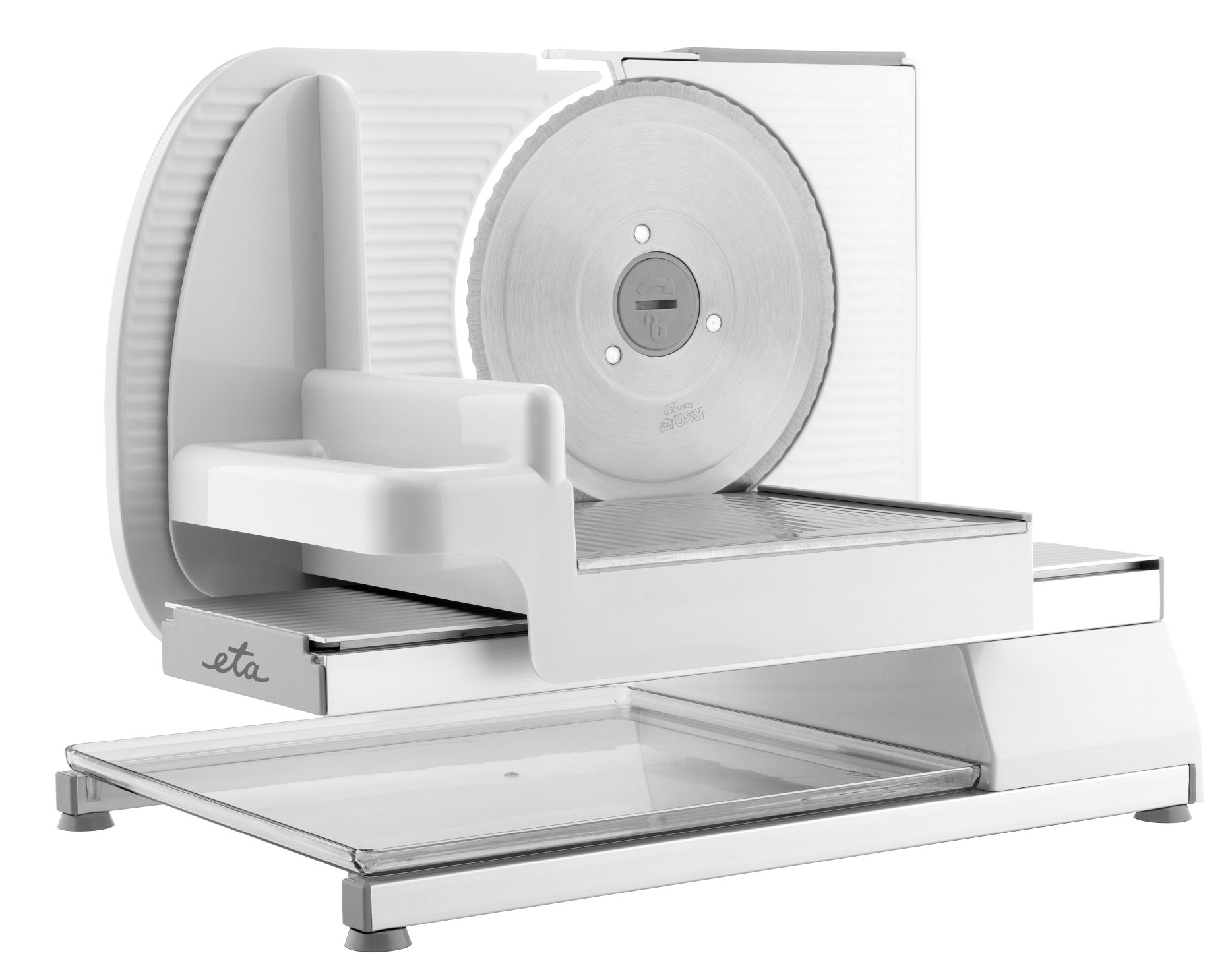 ETA 2094 90000 Presto elektromos szeletelőgép 170 mm-es fogazott késsel