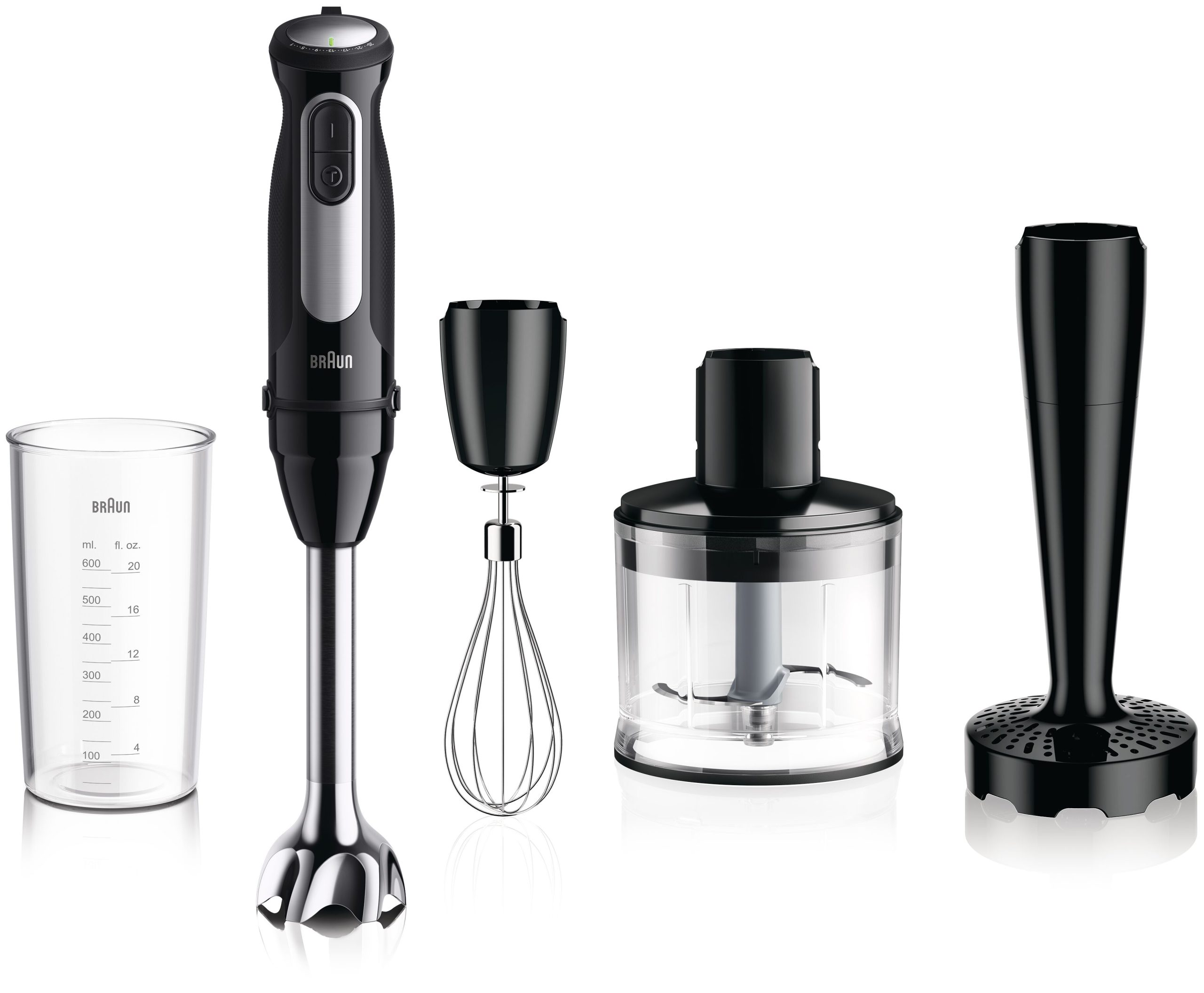 BRAUN MQ55.307.M botmixer tartozékokkal, 1000 W