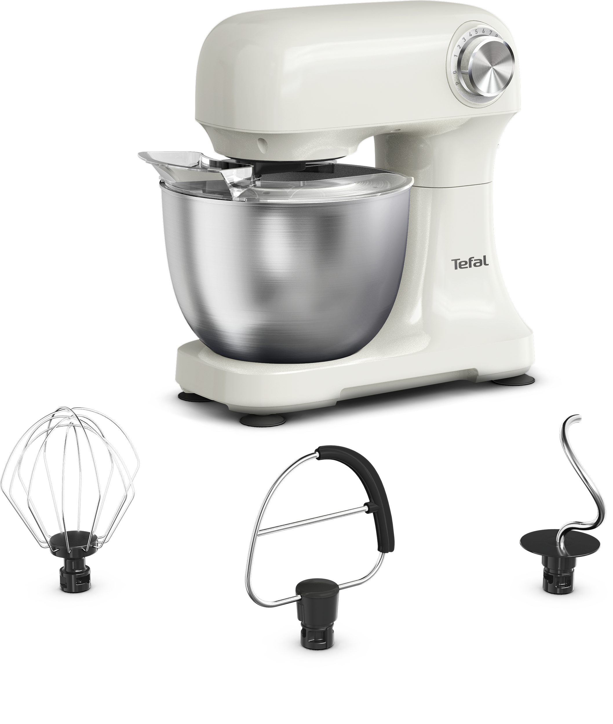 TEFAL QB140AF0 Bake Easy fehér konyhai robotgép 3,5 literes tállal