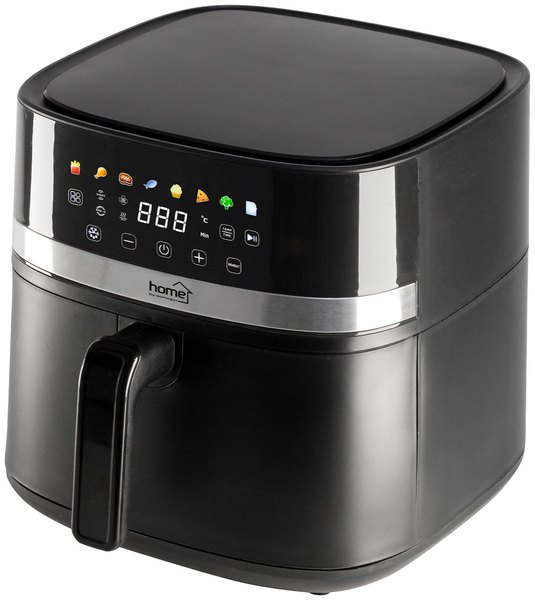 HOME HGAF8 8 literes, 2000 W-os forrólevegős sütő kettős fűtéssel
