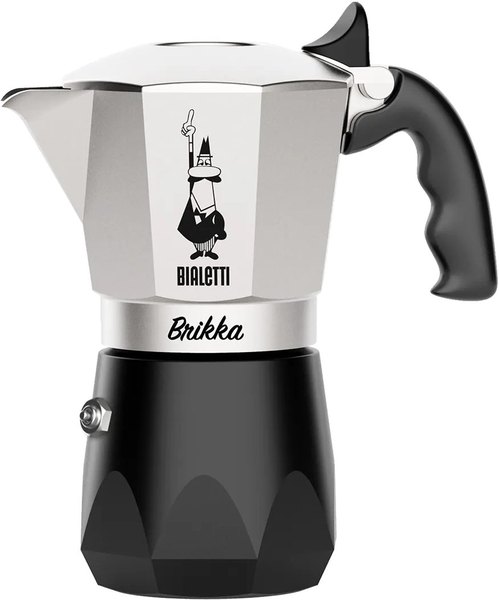 BIALETTI Brikka 4 adagos kotyogós kávéfőző nyomásnövelő szeleppel