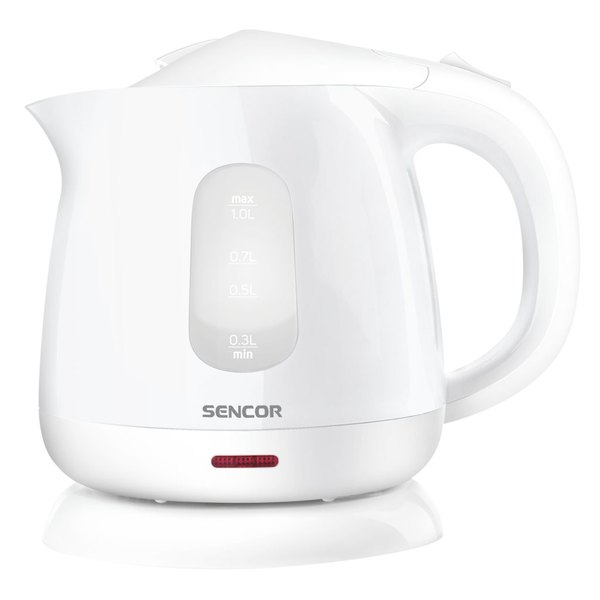 SENCOR SWK 1010WH 1 literes fehér vízforraló rejtett fűtőszállal