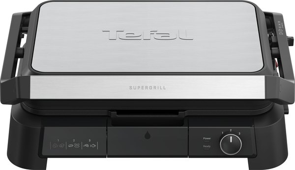 TEFAL GC520DE0 Supergrill XL ezüst 3 az 1-ben grillsütő