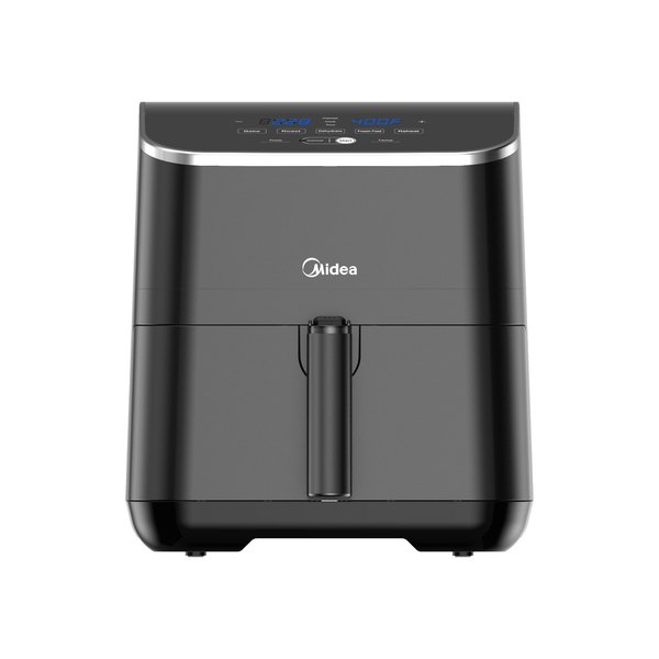 MIDEA MAD55005APKH digitális forrólevegős sütő, 4,6 literes kosárral