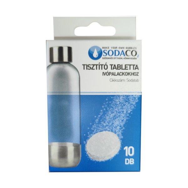 SODACO flakontisztító tabletta, 10 db