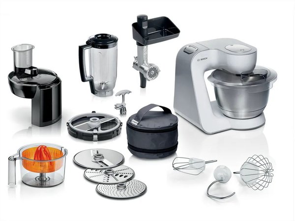 BOSCH MUM58251 1000 W-os konyhai robotgép szeletelővel, citruspréssel és húsdarálóval