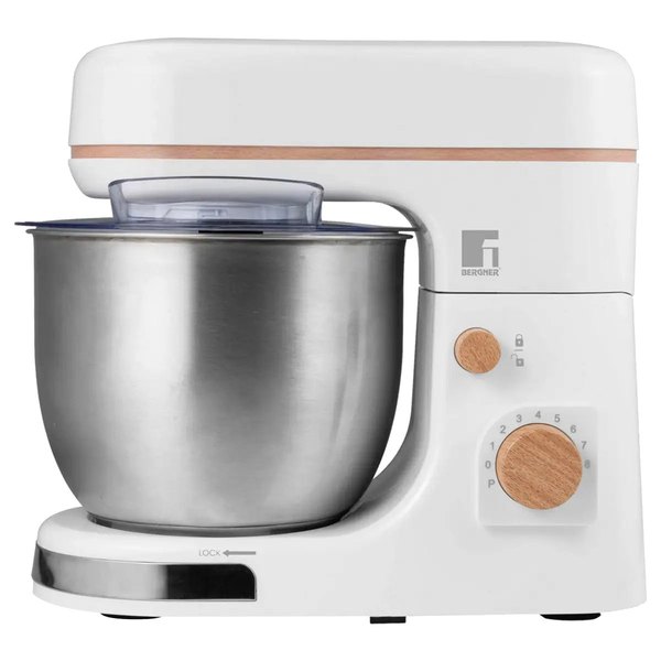 BERGNER BG-51221-WH konyhai robotgép 1300 W-os motorral és 5 literes tállal