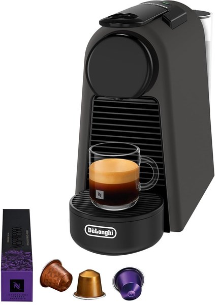 DE-LONGHI EN85.BKMT Nespresso Essenza Mini kapszulás kávéfőző, matt fekete