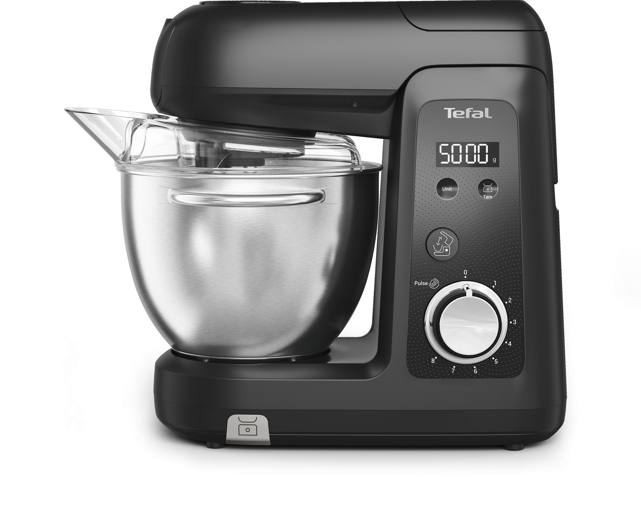 TEFAL QB5458F0 Bake Partner+ fekete konyhai robotgép 4,6 literes tállal
