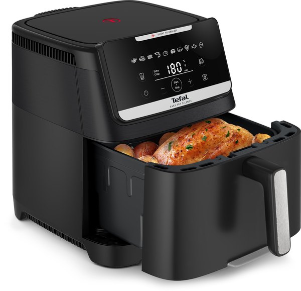 TEFAL EY8428E0 Easy Fry Silence XXL 7 l-es forrólevegős sütő