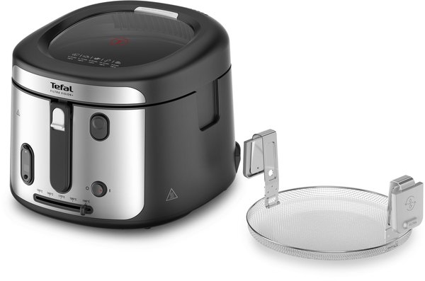 TEFAL FF2588E0 Filtra Vision fekete olajsütő