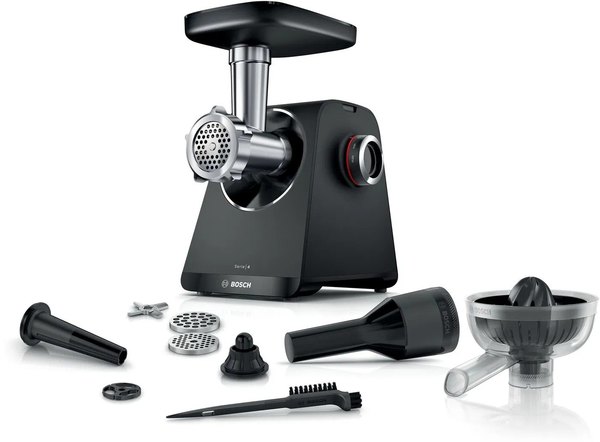 BOSCH MFWS430B MultiPower S4 húsdaráló 1900 W-os csúcsteljesítménnyel és citruspréssel