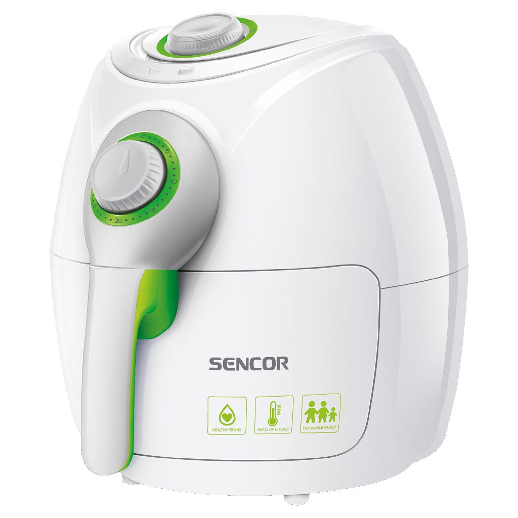 SENCOR SFR 3220WH forrólevegős fritőz 2,6 literes kosárral