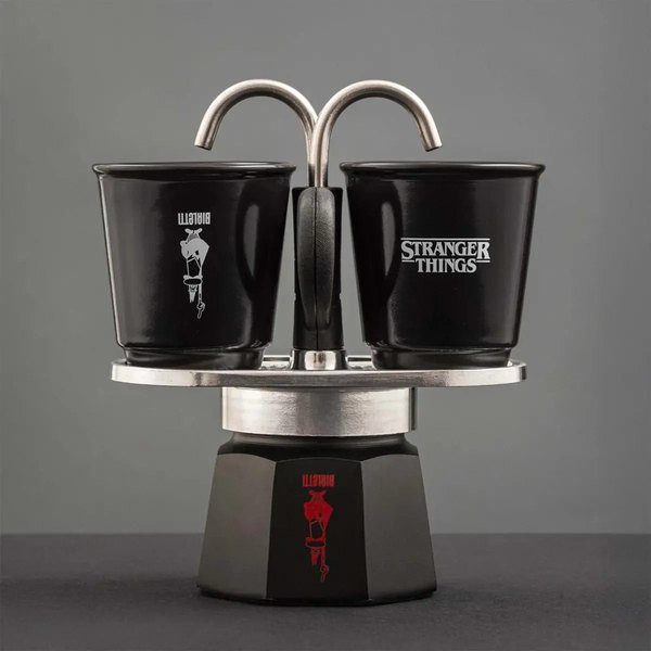 BIALETTI Stranger Things Mini Express 2 adagos kotyogós kávéfőző