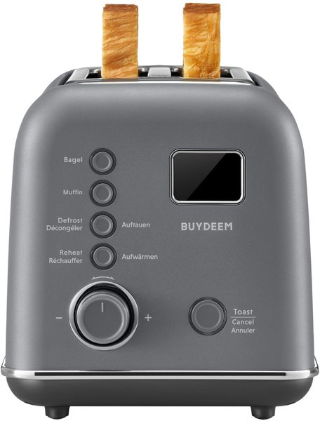 BUYDEEM DT730E-IG/EU 2 szeletes kenyérpirító 9 pirítási fokozattal