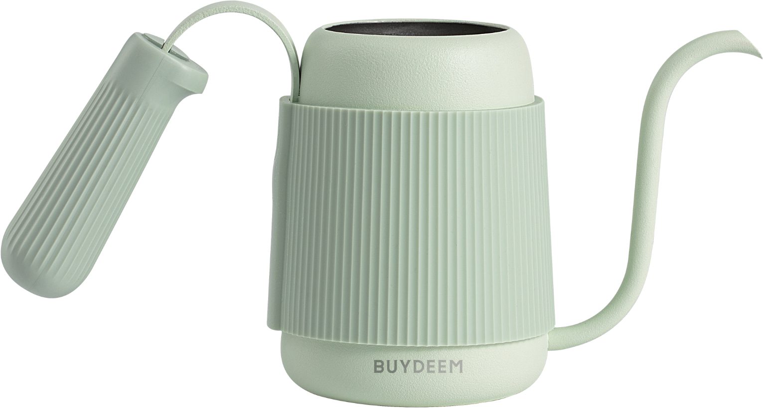 BUYDEEM CD2006-CG mini hattyúnyakú vízforraló, 330 ml, zöld