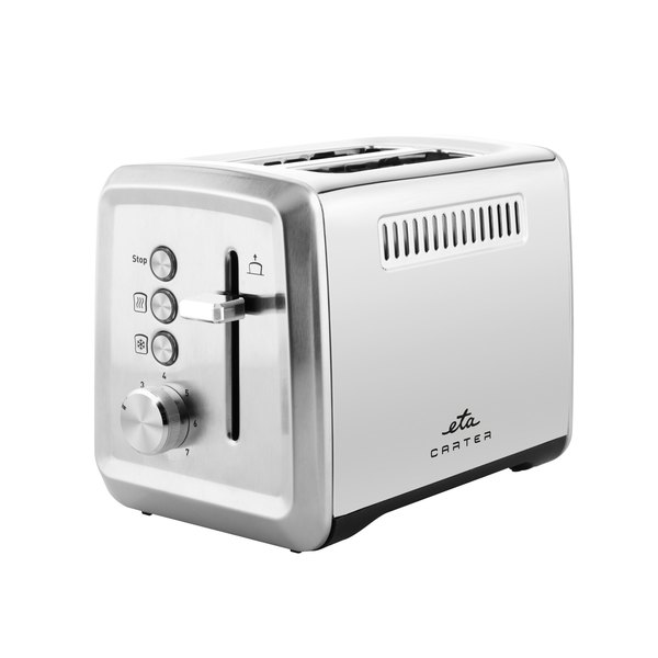ETA 4166 Carter inox kenyérpirító 2 szeletes, 7 pirítási fokozattal