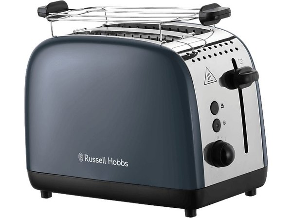 RUSSELL HOBBS 26552-56/RH Colours Plus Grey hosszú nyílású kenyérpirító, 1600 W