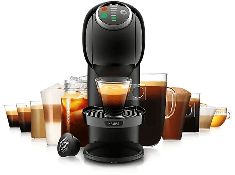 KRUPS KP340810 Dolce Gusto Genio S+ fekete kapszulás kávéfőző